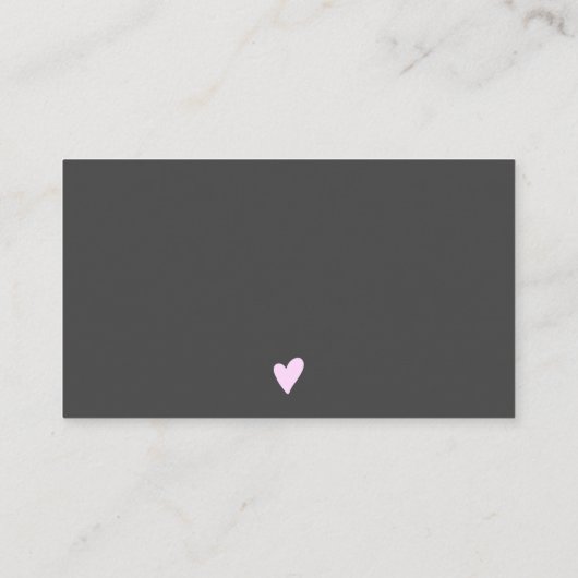 モダンスクグラデーションブラシの感謝してい水色 名刺 (裏面)