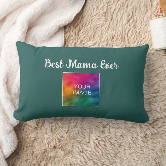 モダンスクリプエレガントトのテンプレート最高のがMomに戻る ランバークッション (ブランケット)