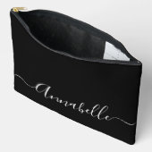 モダンスクリプガーリート名 アクセサリーポーチ (見開き)