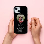 モダンスクリプトで「史上最高のお母さん」フォト Case-Mate iPhoneケース
