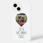 モダンスクリプトで「史上最高のママ」 Case-Mate iPhoneケース (裏面)