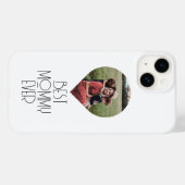モダンスクリプトで「史上最高のママ」 Case-Mate iPhoneケース (裏面 (横))