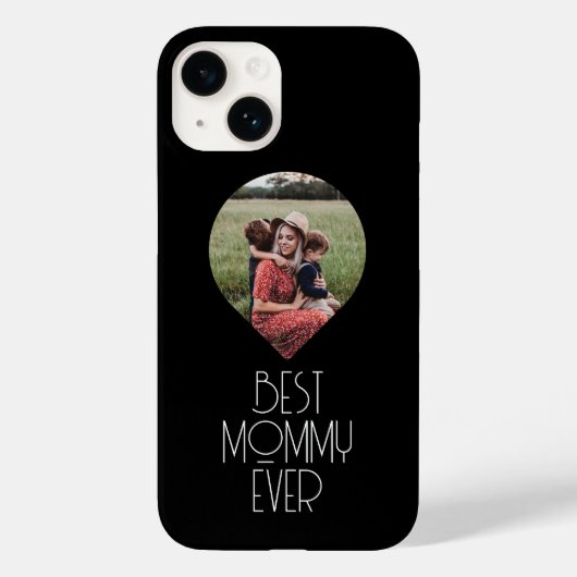モダンスクリプトで「史上最高のママ」 Case-Mate iPhoneケース (裏面)