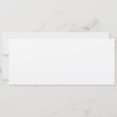 モダンスクリプトの席次表タイトルカード 招待状 (裏面)