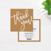 モダンスクリプトの手感謝していが金ゴールドを黄色にした (デスク)