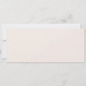 モダンスクリプトウェディング 席を探そう ヘッダーカード 招待状 (裏面)