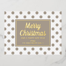 モダンスクリプトベージュのメリークリスマスゴールド