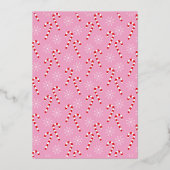 モダンスクリプト縦わんこ写真ホリデーカード 箔シーズンカード (裏面)