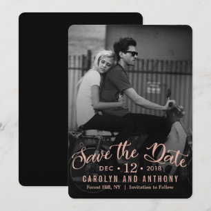 モダンスクリプト   オーダーメイド写真 セーブ・ザ・デート