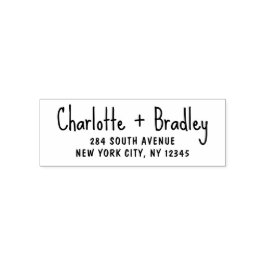 モダンスクリプト プロフェッショナル パーソナル 返信住所 セルフインキングスタンプ