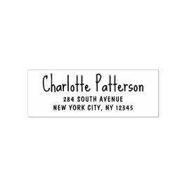 モダンスクリプト プロフェッショナル パーソナル 返信住所 セルフインキングスタンプ