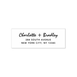 モダンスクリプト プロフェッショナル パーソナル 返信住所 セルフインキングスタンプ