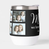 モダンスクリプト ママ 愛してる フォトコラージュ (左面)