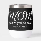 モダンスクリプト ママ 愛してる フォトコラージュ (背面)