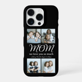 モダンスクリプト ママ 愛してる フォトコラージュ iPhone 16 PROケース
