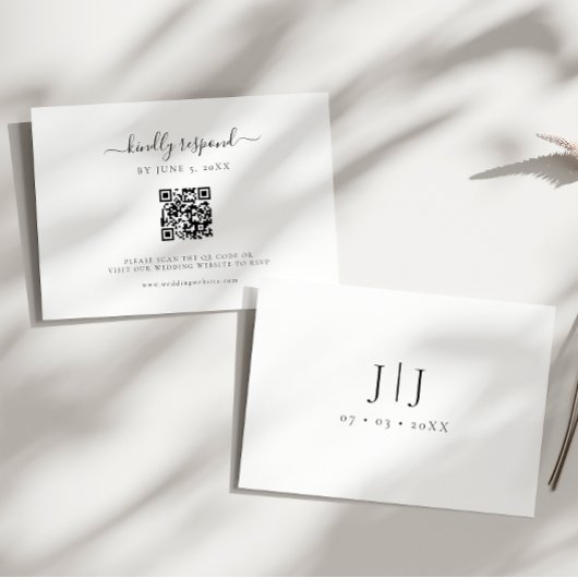 モダンスクリプト ミニマルQRコード 出欠カード