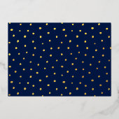 モダンスクリプト メリークリスマス 写真入りオリジナルカード 箔シーズンカード (裏面)