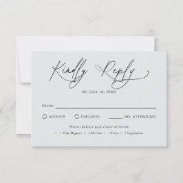 モダンスクリプト 伝統的な結婚式 RSVP