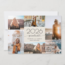 モダンスクリプト 2026 卒業 招待状