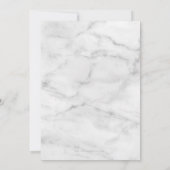 モダンスクリプト 30歳の誕生日パーティー ホットピンク 白 招待状 (裏面)