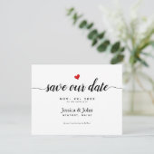 モダンスクリプト Save our Date, ハート セーブザデート (スタンド正面)