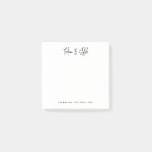 モダンスクリプパーソナライズされたトのノートの投稿 ポストイット