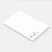 モダンスクリプパーソナライズされたト名 ポストイット (アングル)