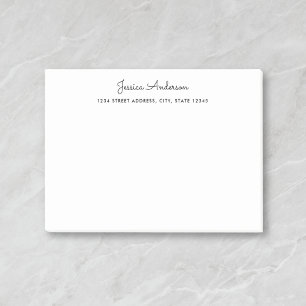 モダンスクリプパーソナライズされたト名 ポストイット