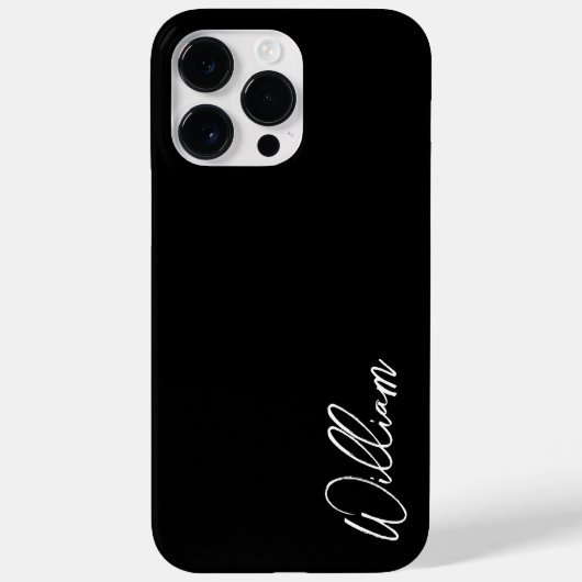 モダンスクリプパーソナライズされたト名Case-Mate iPhone C Case-Mate iPhoneケース (裏面)