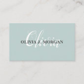 モダンスクリプミニマルト名 名刺 (正面)