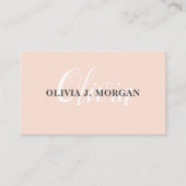 モダンスクリプミニマルト名 名刺 (正面)