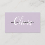 モダンスクリプミニマルト名 名刺 (正面)