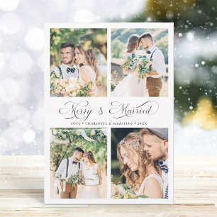 モダンスクリプメリートと結婚した4枚の写真 シーズンカード