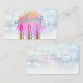 モダンスタイリッシュカラフル《写真》ぼけ味 名刺 (正面/裏面)