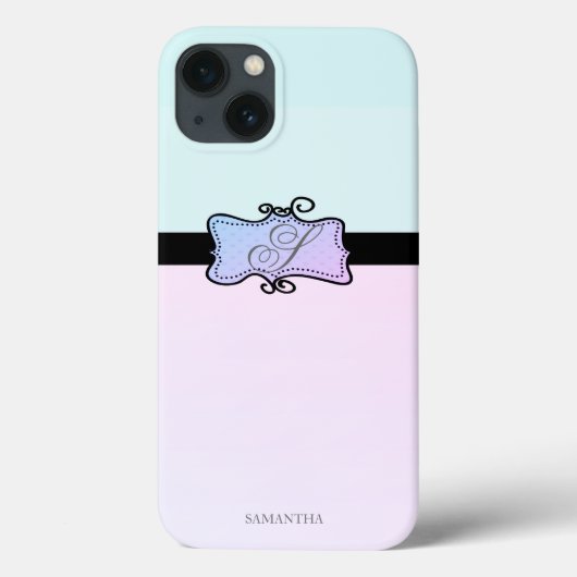 モダンスタイリッシュガーリーストライプ Case-Mate iPhoneケース (裏面)