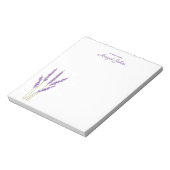 モダンスタイリッシュシンプル水カラーフローラ ノートパッド (回転)