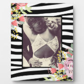 モダンスタイリッシュゼブラ フォトプラーク (正面)