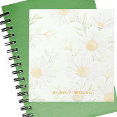 モダンスタイリッシュフローラ ノートパッド