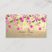 モダンスタイリッシュプロフェッショナルフェイク金ゴールド 名刺 (正面)