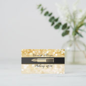 モダンスタイリッシュプロフェッショナル – メイクアップ – 口紅 名刺 (スタンド正面)