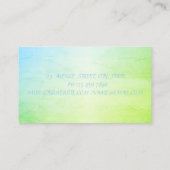 モダンスタイリッシュプロフェッショナル 名刺 (裏面)