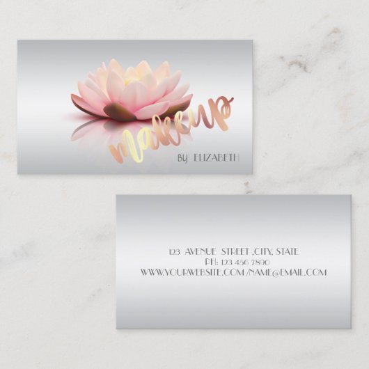 モダンスタイリッシュプロフェッショナル 名刺 (正面/裏面)