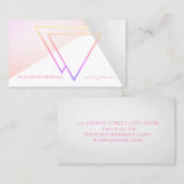 モダンスタイリッシュプロフェッショナル 名刺 (正面/裏面)