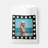 モダンスタイリッシュユニーク黒の正方形フォトフレーム フェイバーバッグ (正面)