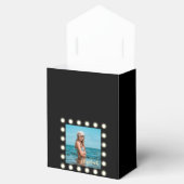 モダンスタイリッシュユニーク黒の正方形フォトフレーム フェイバーボックス (オープン)