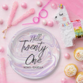 モダンスタイリッシュ抽象芸術21歳 ペーパープレート (パーティー)