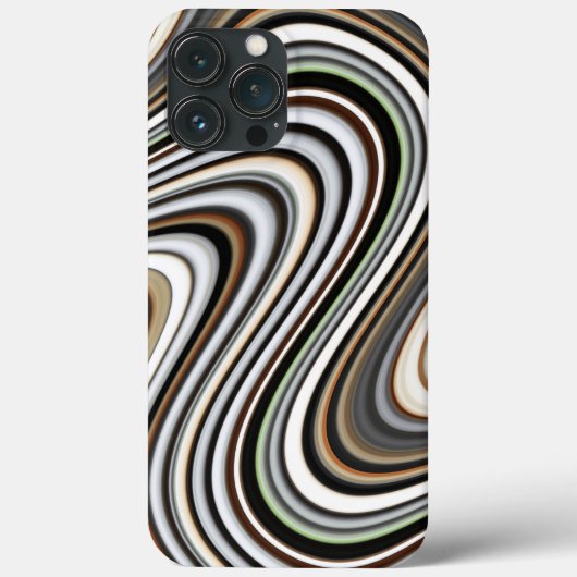 モダンスタイリッシュ抽象芸術 Case-Mate iPhoneケース (裏面)