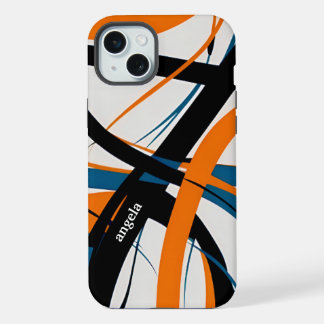 モダンスタイリッシュ抽象芸術 iPhone 15 PLUSケース