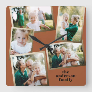 モダンスタイリッシュ数々のホーム装飾 スクエア壁時計