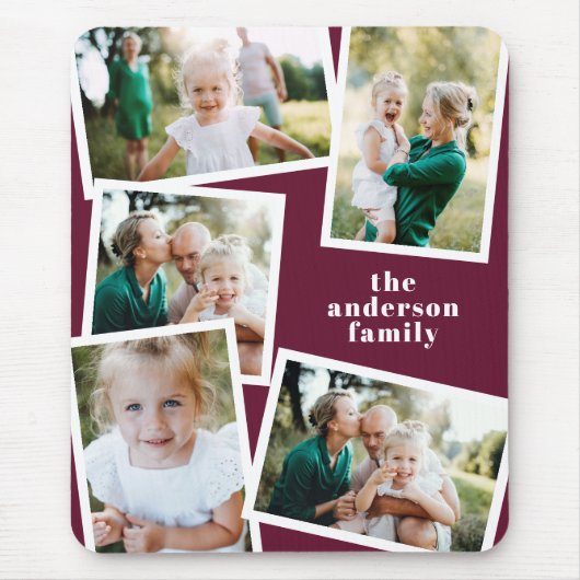 モダンスタイリッシュ数々のホーム装飾 マウスパッド (正面)